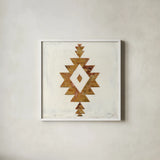 Directional II by Sue Schlabach. Shown in a crisp white glass frame for a clean and minimalist style. Available as an archival giclee rolled canvas, fine art paper, or poster print. SKU 61144a.