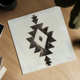 Directional II Black by Sue Schlabach. Shown as a detailed flat fine art print, highlighting archival giclee quality. Available as an archival giclee rolled canvas, fine art paper, or poster print. SKU 61146a.