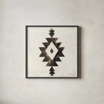 Directional II Black by Sue Schlabach. Shown in a sleek black glass frame for a contemporary gallery look. Available as an archival giclee rolled canvas, fine art paper, or poster print. SKU 61146a.