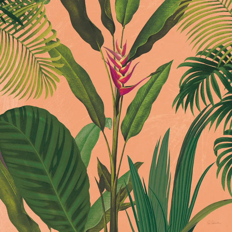 Dramatic Tropical II Boho by Sue Schlabach. SKU 69956a. Archival Giclee Fine art print for wall decor.