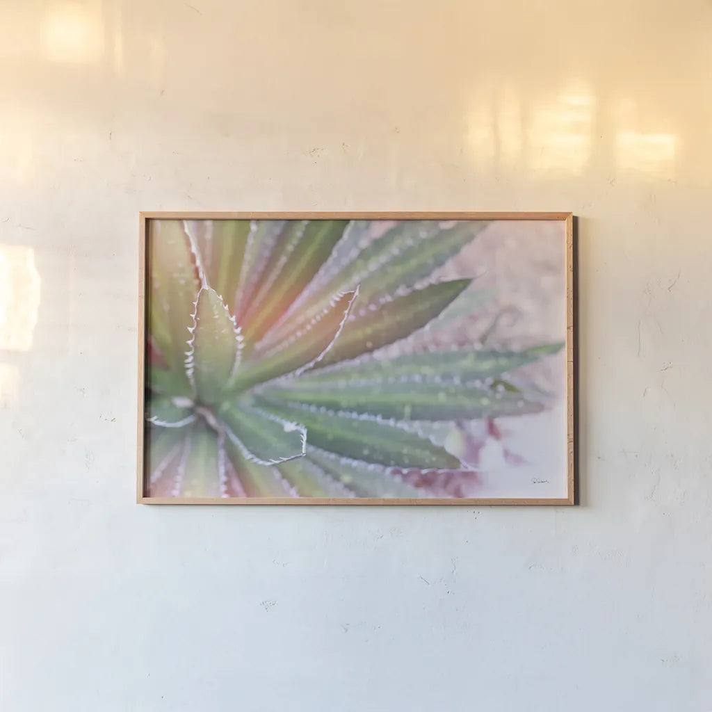 Dream Desert I by Sue Schlabach. shown as a paper print in a natural frame. Available as a archival giclee rolled canvas, fine art paper, or poster print. SKU 35492i.