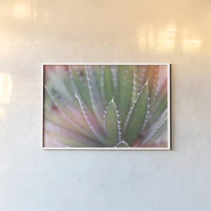 Dream Desert II by Sue Schlabach. shown as a paper print in a white frame. Available as a archival giclee rolled canvas, fine art paper, or poster print. SKU 35493i.
