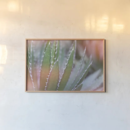 Dream Desert III by Sue Schlabach. shown as a paper print in a natural frame. Available as a archival giclee rolled canvas, fine art paper, or poster print. SKU 35494i.