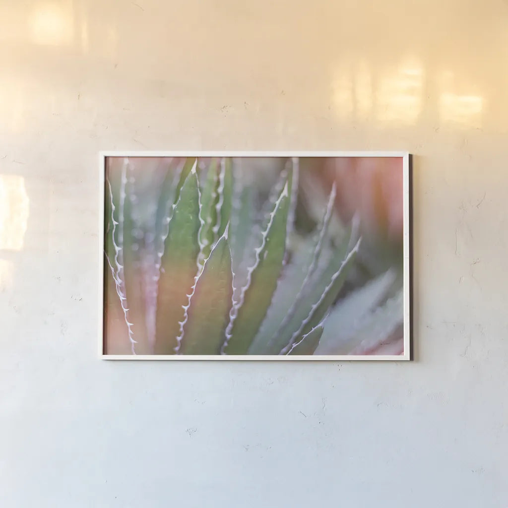 Dream Desert III by Sue Schlabach. shown as a paper print in a white frame. Available as a archival giclee rolled canvas, fine art paper, or poster print. SKU 35494i.