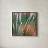 Dream Desert IV Crop by Sue Schlabach. Shown in a sleek black glass frame for a contemporary gallery look. Available as an archival giclee rolled canvas, fine art paper, or poster print. SKU 35495a.