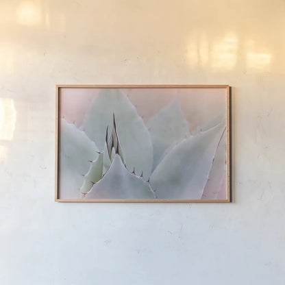 Dream Desert V by Sue Schlabach. shown as a paper print in a natural frame. Available as a archival giclee rolled canvas, fine art paper, or poster print. SKU 35496i.