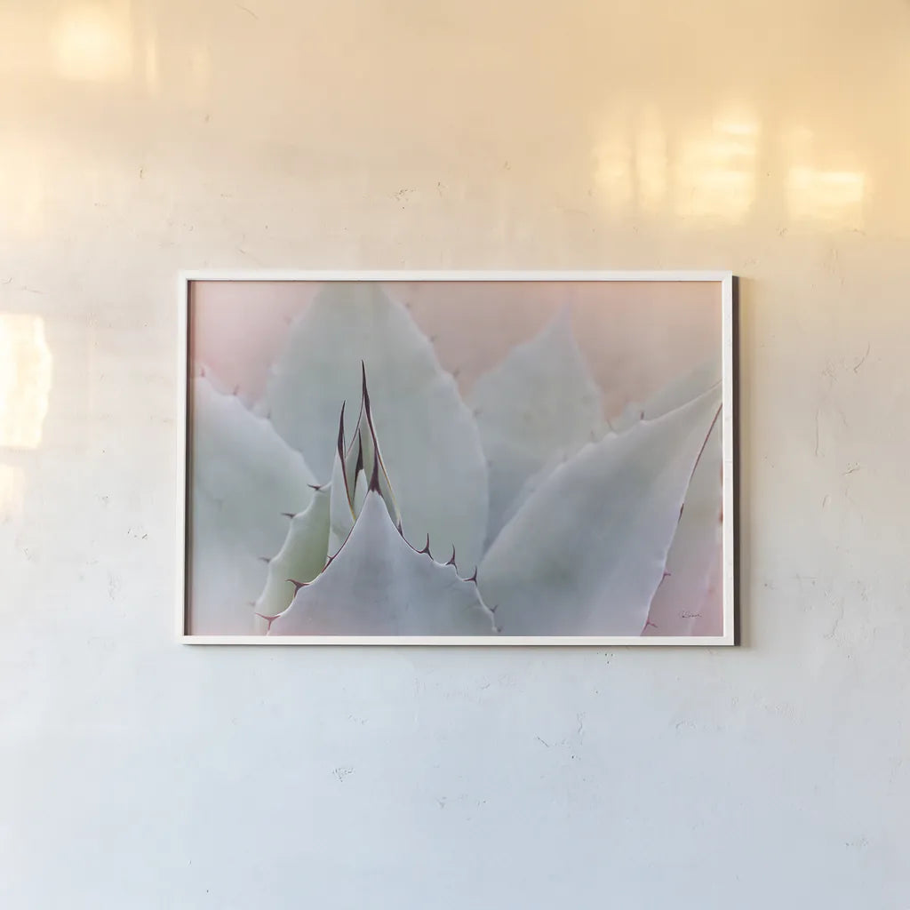 Dream Desert V by Sue Schlabach. shown as a paper print in a white frame. Available as a archival giclee rolled canvas, fine art paper, or poster print. SKU 35496i.