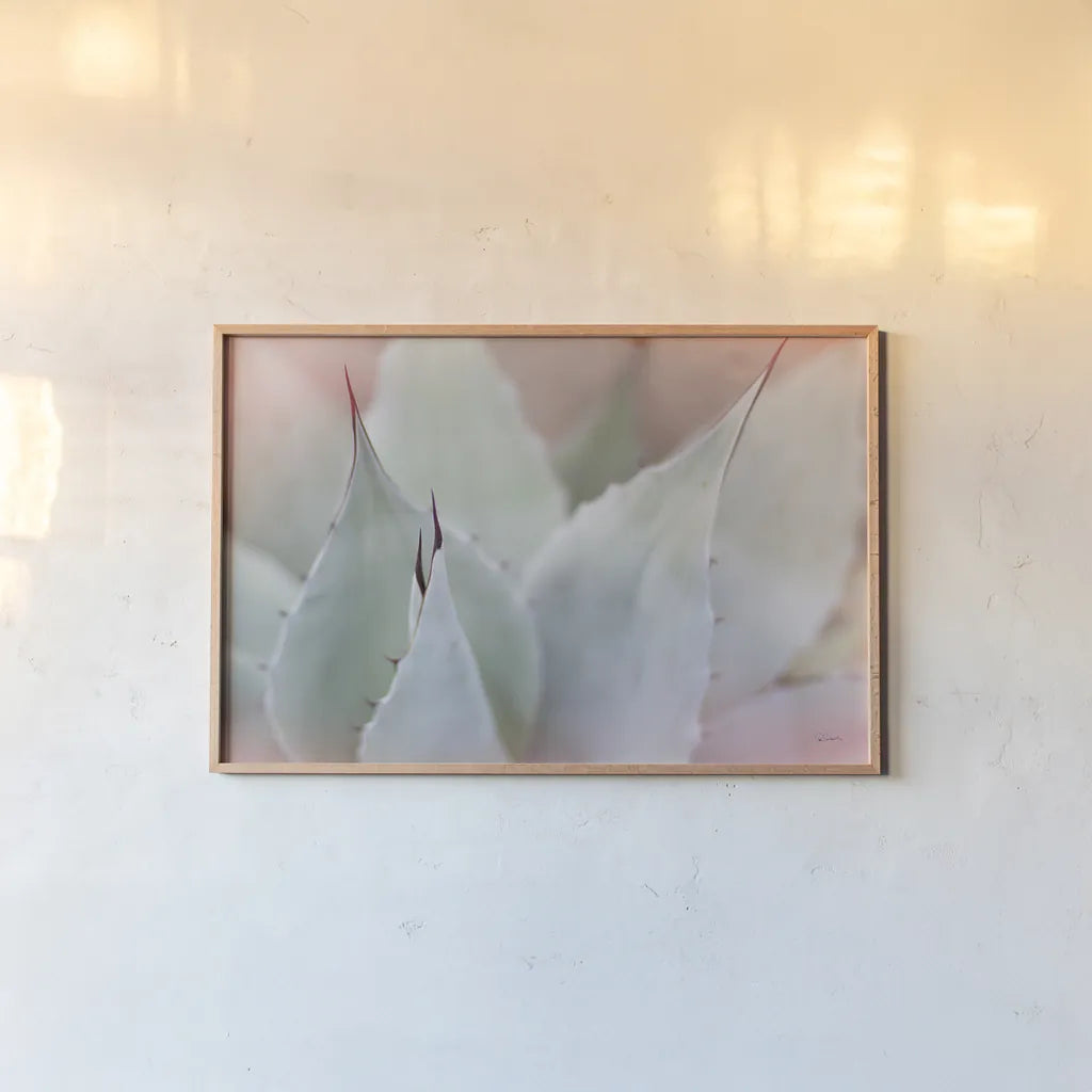 Dream Desert VI by Sue Schlabach. shown as a paper print in a natural frame. Available as a archival giclee rolled canvas, fine art paper, or poster print. SKU 35497i.