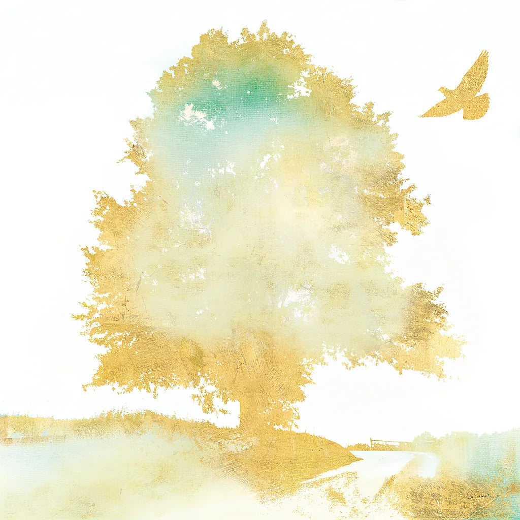 Dream Tree II by Sue Schlabach. SKU 28258a. Archival Giclee Fine art print for wall decor.