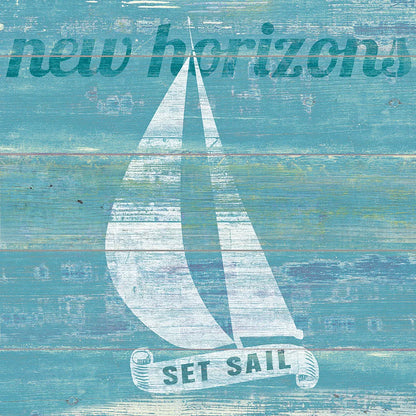 Drift Sailboat by Sue Schlabach. SKU 18845a. Archival Giclee Fine art print for wall decor.