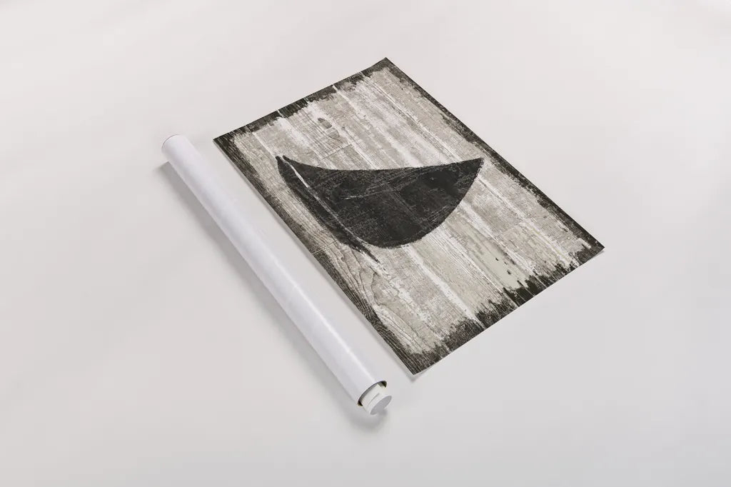 Driftwood Coast I by Sue Schlabach. shown as a rolled paper print. Available as archival giclee rolled canvas, fine art paper, or poster print. SKU 48728i.