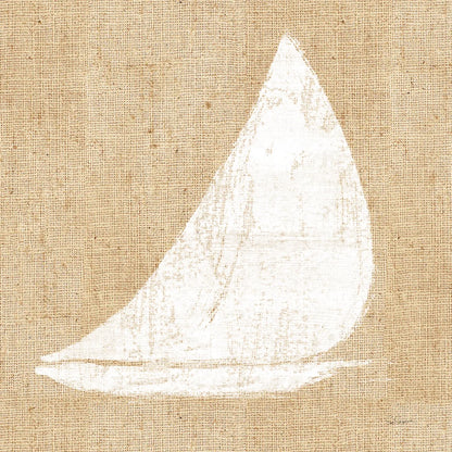 Driftwood Coast I White Burlap by Sue Schlabach. SKU 61116a. Archival Giclee Fine art print for wall decor.