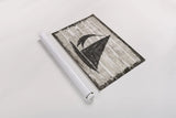 Driftwood Coast II by Sue Schlabach. shown as a rolled paper print. Available as archival giclee rolled canvas, fine art paper, or poster print. SKU 48729i.