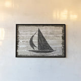 Driftwood Coast II by Sue Schlabach. shown as a paper print in a black flame. Available as a archival giclee rolled canvas, fine art paper, or poster print. SKU 48729i.