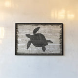 Driftwood Coast III by Sue Schlabach. shown as a paper print in a black flame. Available as a archival giclee rolled canvas, fine art paper, or poster print. SKU 48730i.