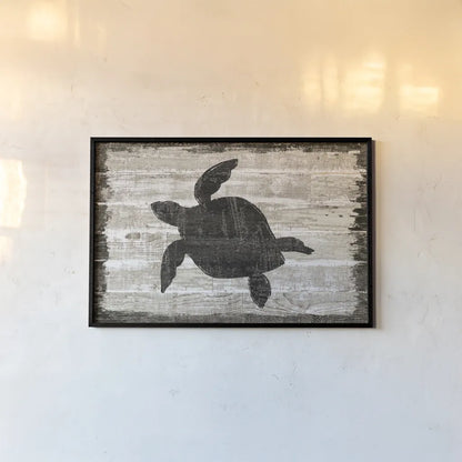 Driftwood Coast III by Sue Schlabach. shown as a paper print in a black flame. Available as a archival giclee rolled canvas, fine art paper, or poster print. SKU 48730i.