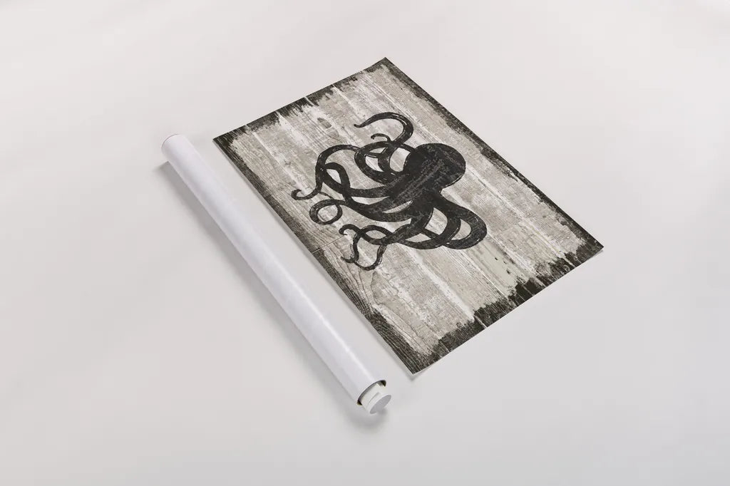 Driftwood Coast IV by Sue Schlabach. shown as a rolled paper print. Available as archival giclee rolled canvas, fine art paper, or poster print. SKU 48731i.