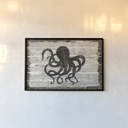 Driftwood Coast IV by Sue Schlabach. shown as a paper print in a black flame. Available as a archival giclee rolled canvas, fine art paper, or poster print. SKU 48731i.