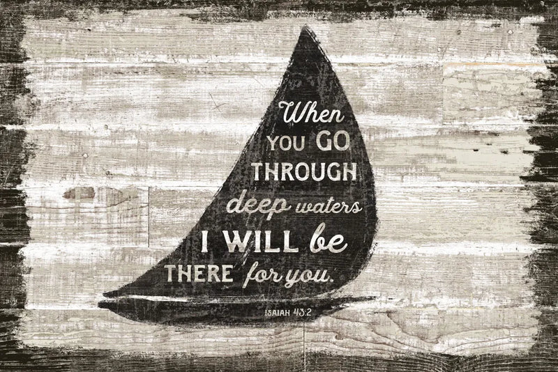 Driftwood Coast Scripture I by Sue Schlabach. SKU 48732i. Archival Giclee Fine art print for wall decor.