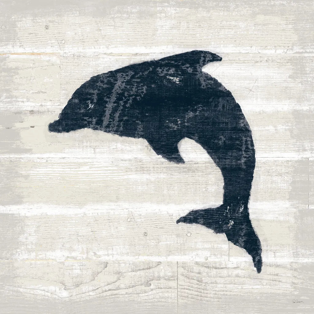 Driftwood Coast VIII Blue by Sue Schlabach. SKU 62605a. Archival Giclee Fine art print for wall decor.