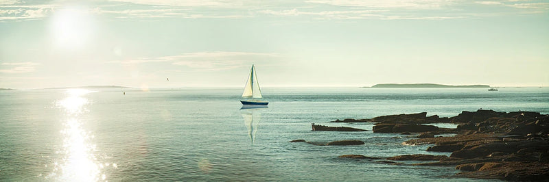 Evening Sail Crop by Sue Schlabach