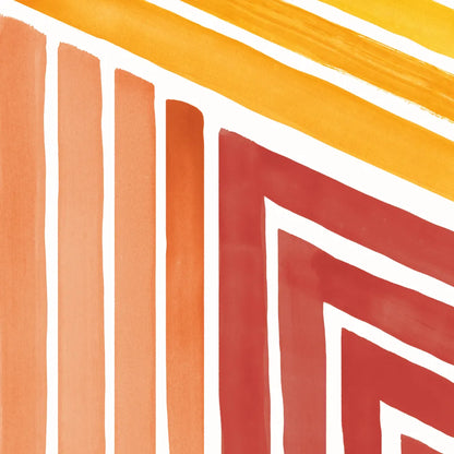 Fall Skatepark II by Sue Schlabach. SKU 70428a. Archival Giclee Fine art print for wall decor.