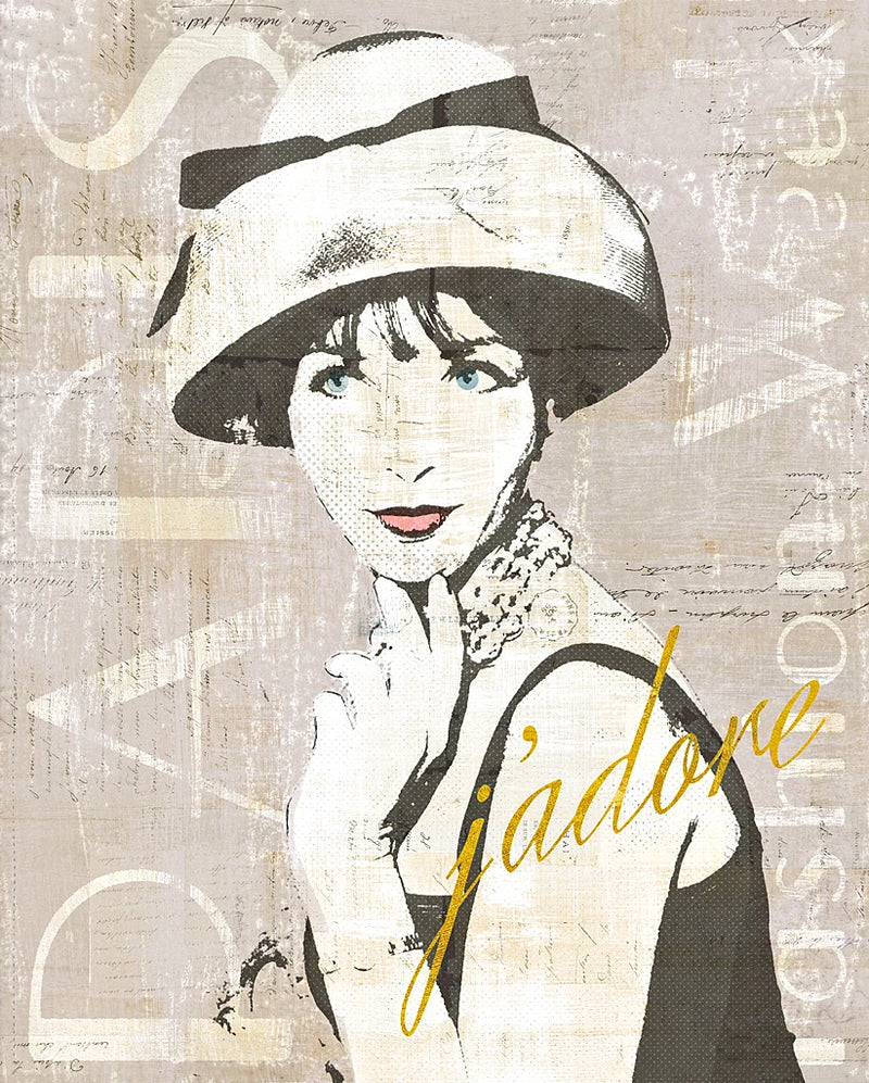 Fashion Week Paris Halftone I by Sue Schlabach