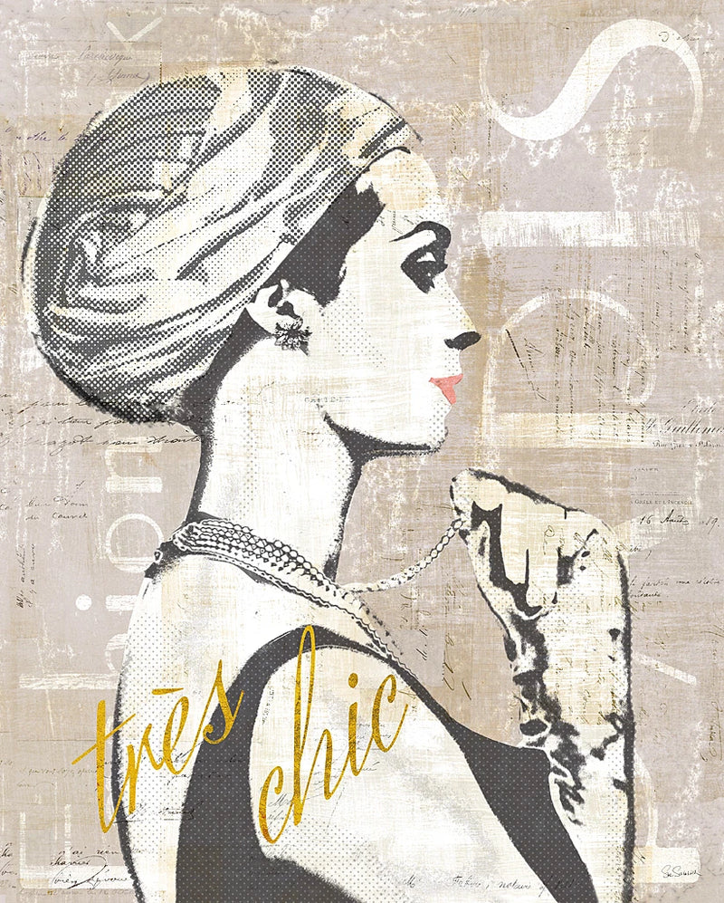 Fashion Week Paris Halftone III by Sue Schlabach