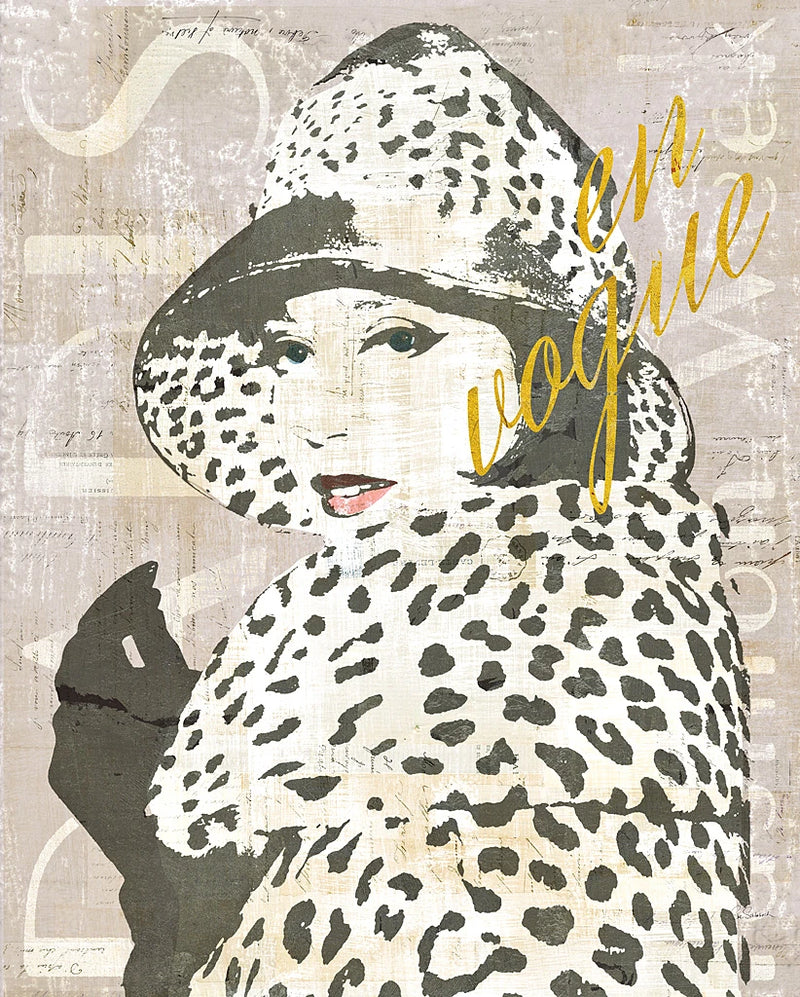 Fashion Week Paris Screenprint II by Sue Schlabach