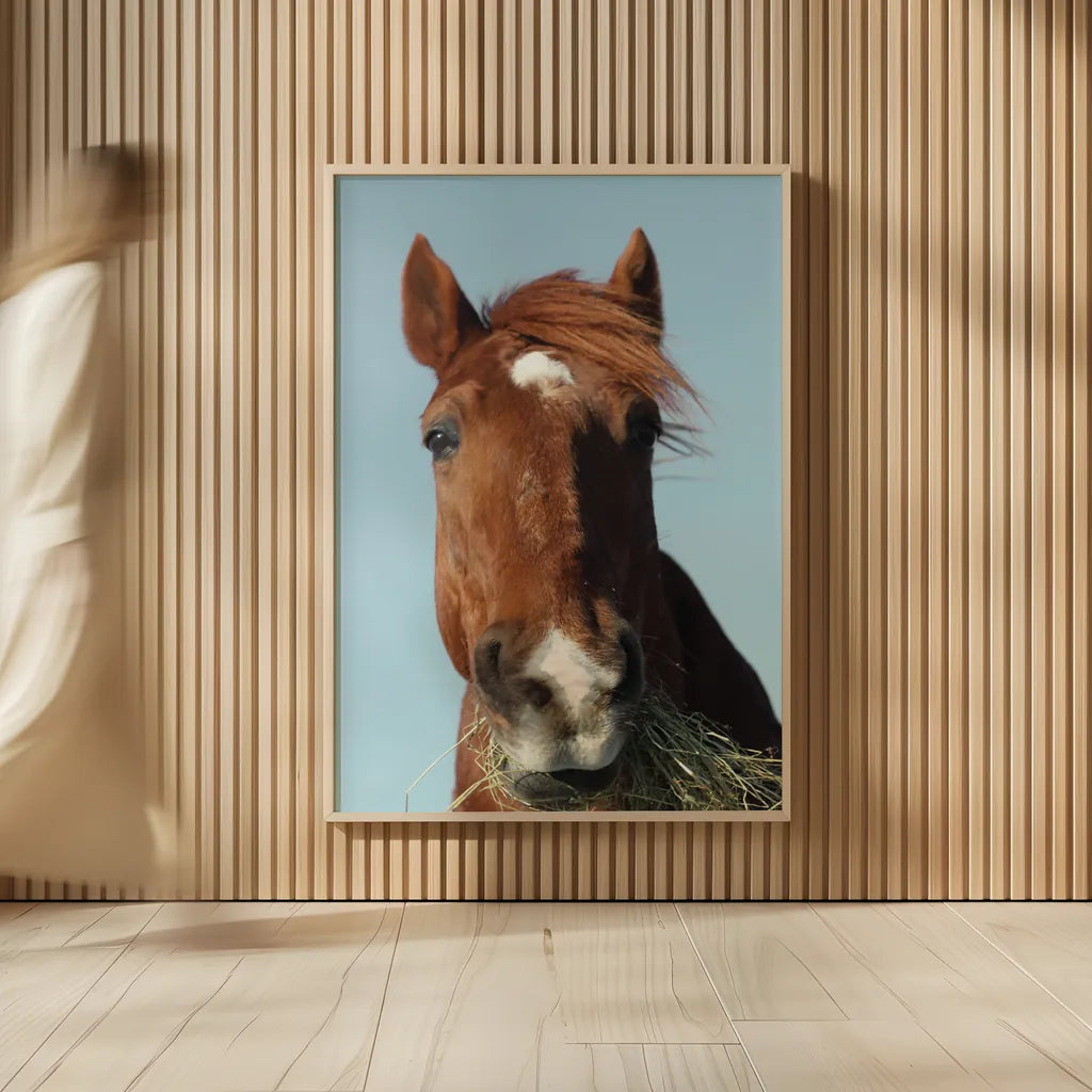 Feeding Time by Sue Schlabach. shown as over sized large wall art. Available as an archival giclee rolled canvas, fine art paper, or poster print. SKU 58270h.