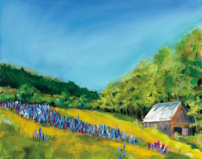Field of Lupine by Sue Schlabach