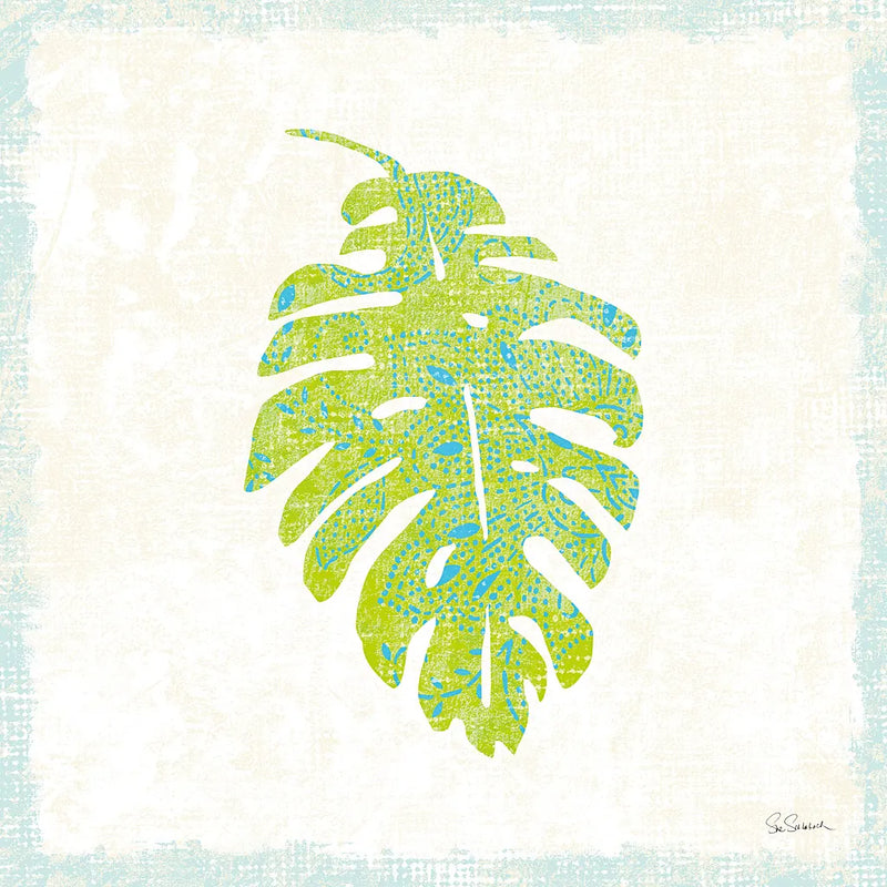 Flamingo Tropicale VII by Sue Schlabach. SKU 24977a. Archival Giclee Fine art print for wall decor.