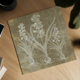 Flower Lines V by Sue Schlabach. Shown as a detailed flat fine art print, highlighting archival giclee quality. Available as an archival giclee rolled canvas, fine art paper, or poster print. SKU 85671a.