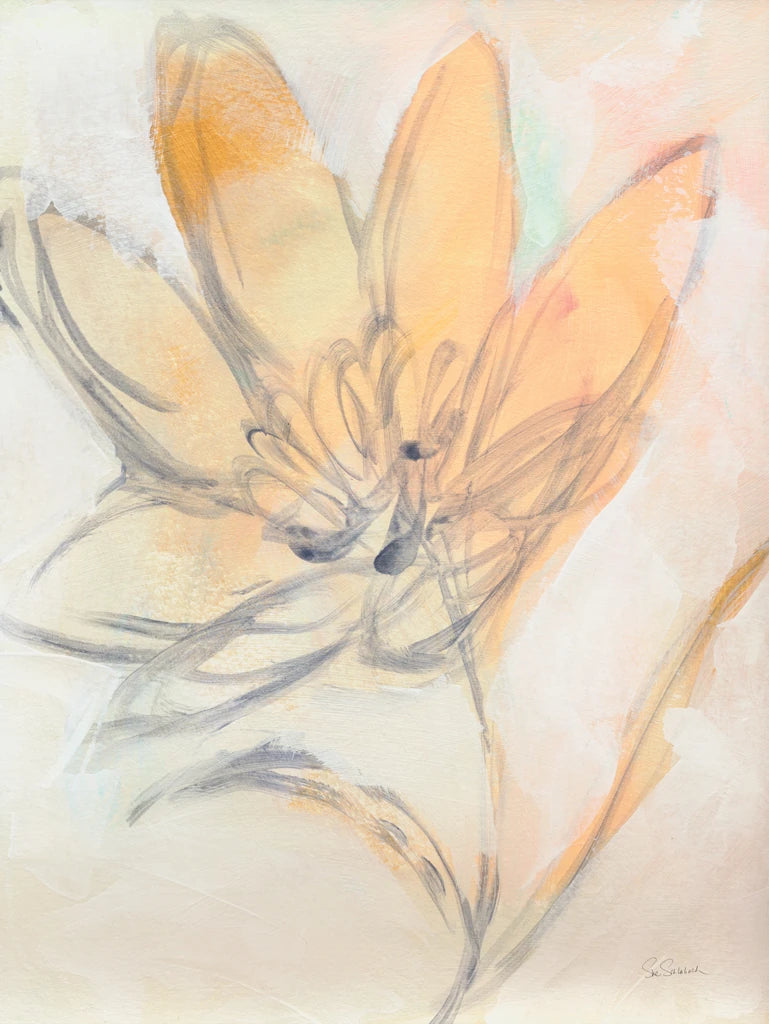 Flower Loops  II by Sue Schlabach