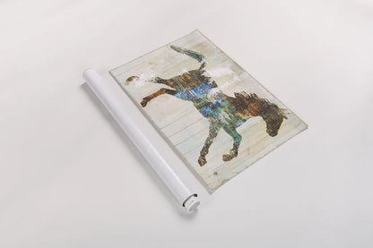 Free Spirit I by Sue Schlabach. shown as a rolled paper print. Available as archival giclee rolled canvas, fine art paper, or poster print. SKU 36514i.