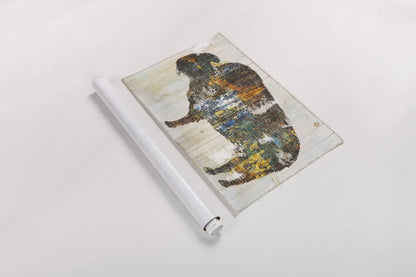 Free Spirit II by Sue Schlabach. shown as a rolled paper print. Available as archival giclee rolled canvas, fine art paper, or poster print. SKU 36515i.