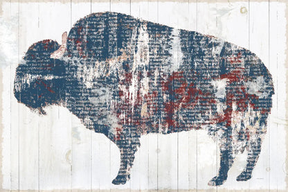 Free Spirit II Red White Blue by Sue Schlabach. SKU 36801i. Archival Giclee Fine art print for wall decor.