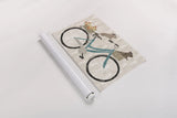 Frenchie Ride by Sue Schlabach. shown as a rolled paper print. Available as archival giclee rolled canvas, fine art paper, or poster print. SKU 30983i.
