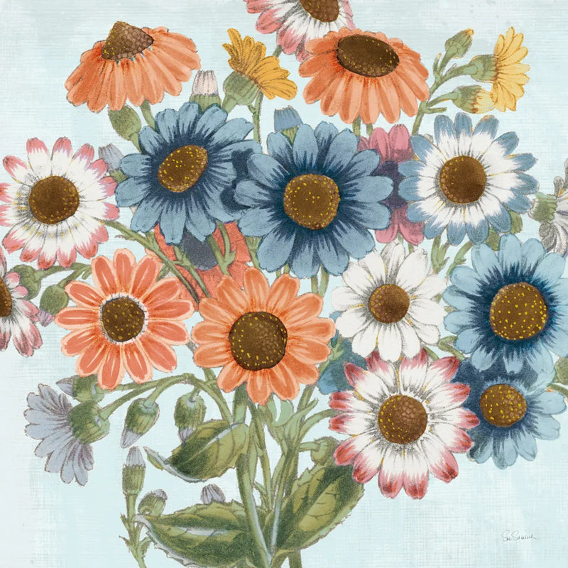 Fresh Midsummer I by Sue Schlabach. SKU 55326a. Archival Giclee Fine art print for wall decor.