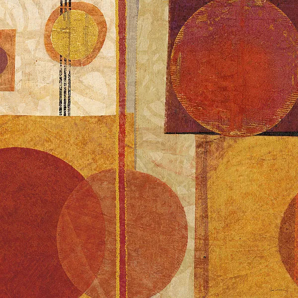 Geo Tea I by Sue Schlabach. SKU 4930a. Archival Giclee Fine art print for wall decor.