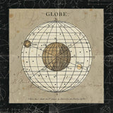 Globe by Sue Schlabach. SKU 14757a. Archival Giclee Fine art print for wall decor.