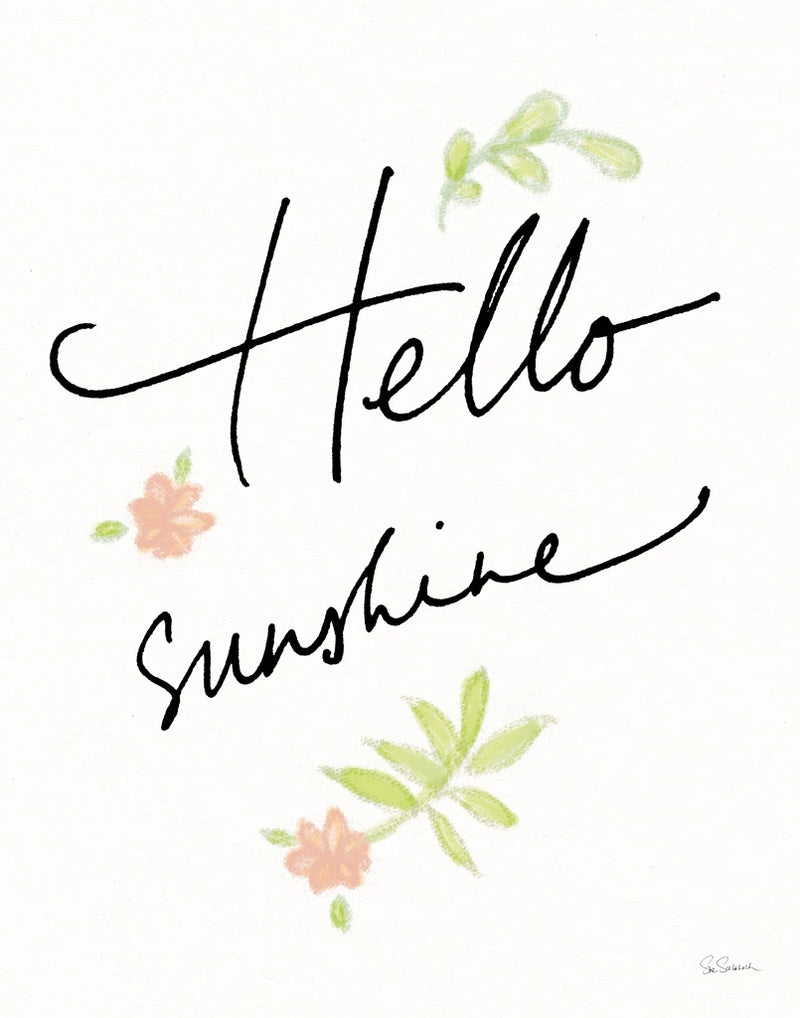 Hello Sunshine White by Sue Schlabach
