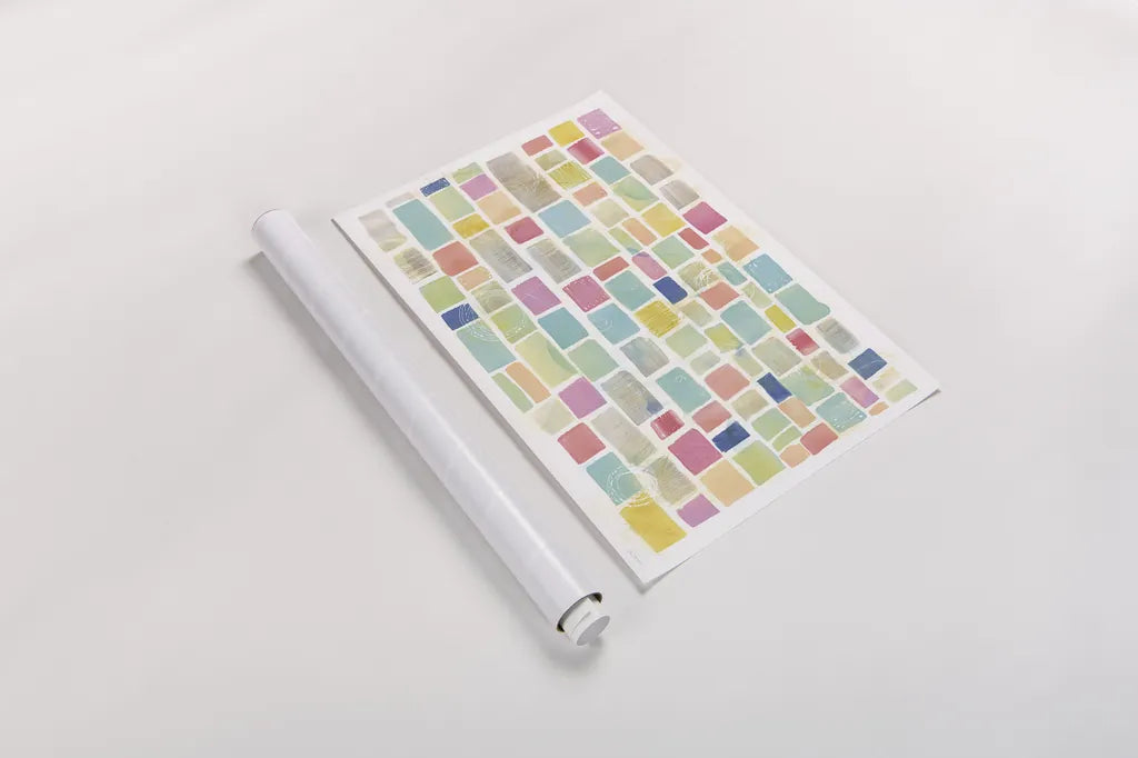 High Windows I v2 by Sue Schlabach. shown as a rolled paper print. Available as archival giclee rolled canvas, fine art paper, or poster print. SKU 28795i.