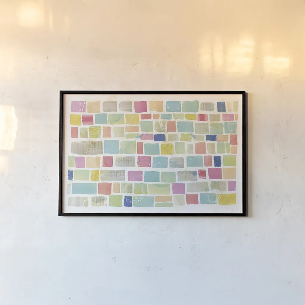 High Windows I v2 by Sue Schlabach. shown as a paper print in a black flame. Available as a archival giclee rolled canvas, fine art paper, or poster print. SKU 28795i.