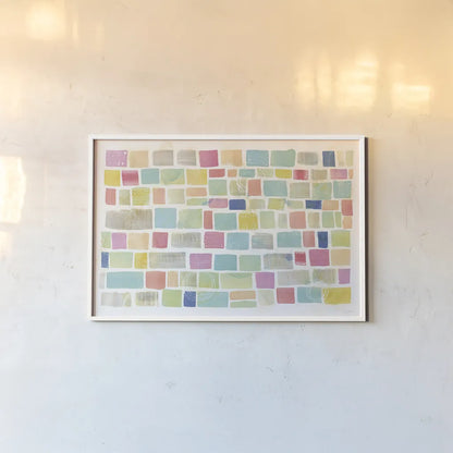 High Windows I v2 by Sue Schlabach. shown as a paper print in a white frame. Available as a archival giclee rolled canvas, fine art paper, or poster print. SKU 28795i.