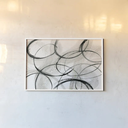 Imprints by Sue Schlabach. shown as a paper print in a white frame. Available as a archival giclee rolled canvas, fine art paper, or poster print. SKU 30539i.