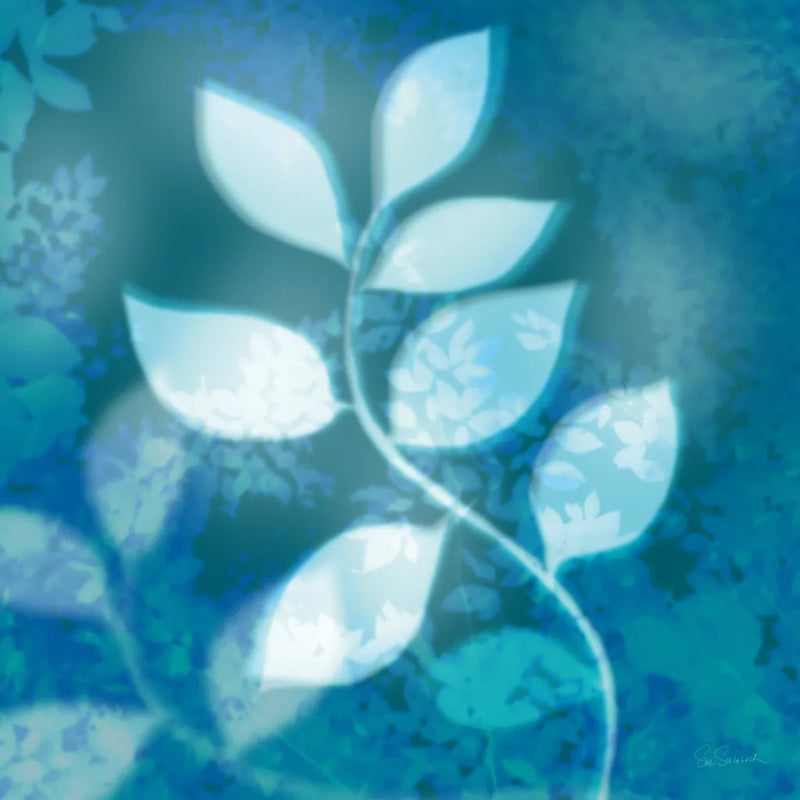 Ink Leaves II by Sue Schlabach. SKU 32440a. Archival Giclee Fine art print for wall decor.