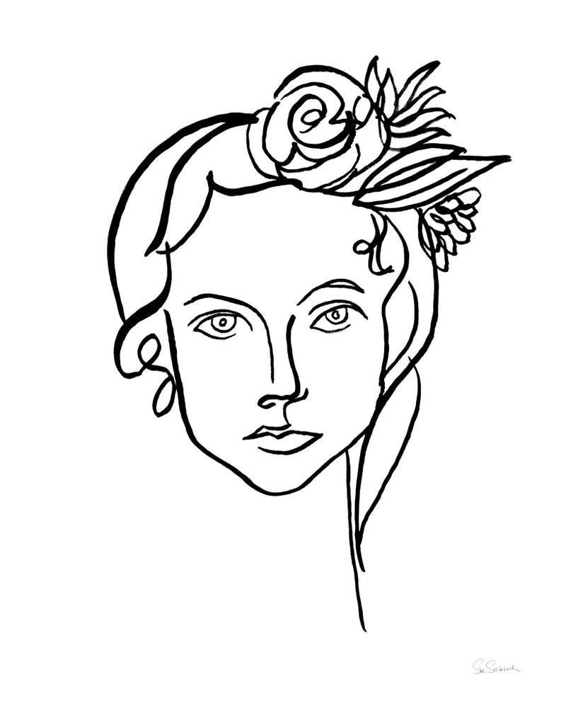 Ink Women I by Sue Schlabach