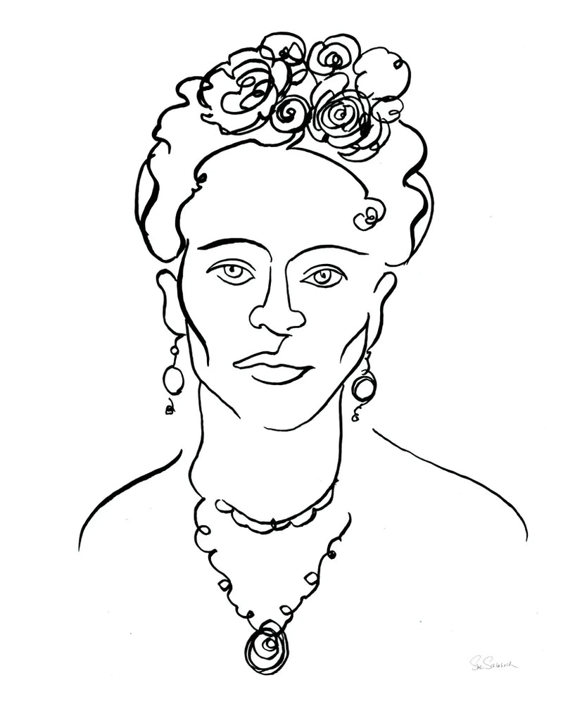 Ink Women III by Sue Schlabach