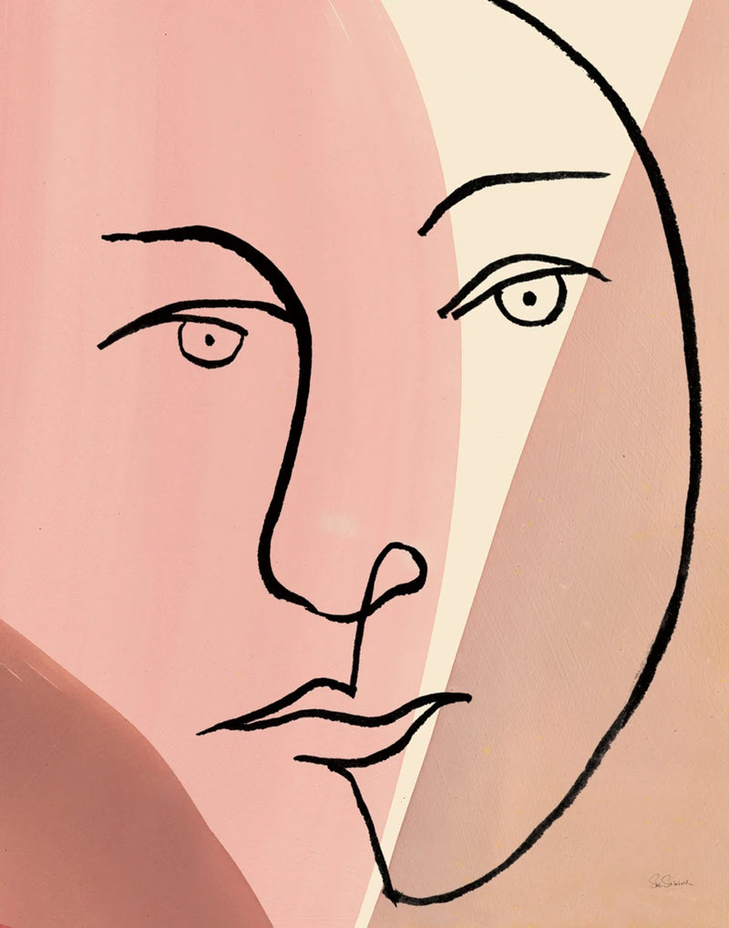 Ink Women IV Colorblock by Sue Schlabach